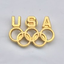 Olympic USA Pin Gold Tone Vintage - £8.02 GBP