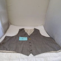Hart Schaffner Marx Dillard Waistcoat Polyester Vest for Men 60L - $9.90