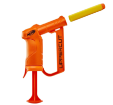 NEW Nerf Alpha Strike Uppercut Blaster in Orange Safe Fun Without Tools Cartridg - £9.85 GBP