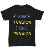 Retirement funny personalizable shirt for retiree, &quot;goodbye tension hell... - $447.80 MXN