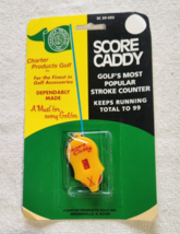 Vintage Pocket Score Caddy Charter Products Golf Inc Stroke Counter NOS ... - $152.31 MXN