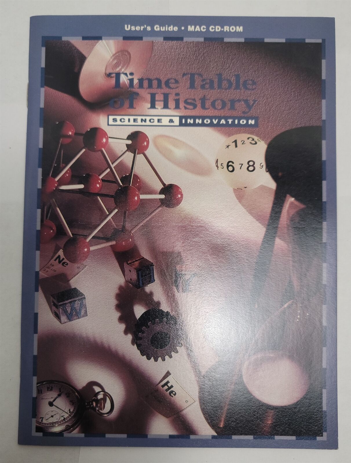 ToolWorks Time Table of History - User&#39;s Guide , Macintosh 1991 - $7.81