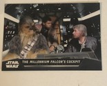 Star Wars The Force Awakens Trading Card #10 Of 20 Millennium Falcon Coc... - $2.48
