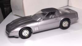 Vintage 1984 Chevrolet Corvette Promo Model Car silver by MPC w/box - £14.69 GBP