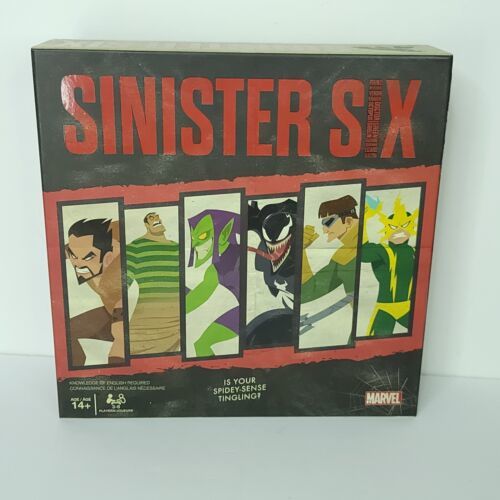 Marvel Sinister Six, Spider-Man Villains Heist Card Game Teens Adult New... - $29.69