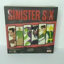 Marvel Sinister Six, Spider-Man Villains Heist Card Game Teens Adult New... - $29.69
