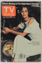 TV Guide Magazine March 12, 1977  Lauren Hutton Cover - £1.57 GBP