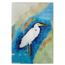 Betsy Drake Great Egret Rt Guest Towel - £27.24 GBP