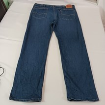 Levi's 505 Straight Leg Men's Blue Denim Cotton 5-Pocket Jeans Size 40W×32L image 14