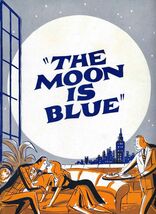 The Moon is Blue Souvenir Program 1950's Otto Preminger - $14.83