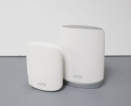 Netgear Orbi RBK652 AX3000 Wifi 6 Tri-Band Mesh System (2-Pack) image 2