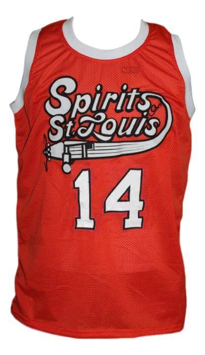 Freddie Lewis Custom Spirits of St Louis Aba Basketball Jersey Orange Any Size