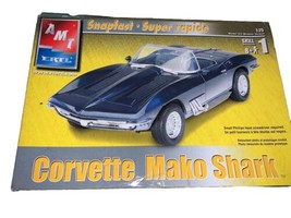 AMT SnapFast Plus 1:25 scale Corvette Mako Shark Model Kit #6133 Factory SEALED - $49.38