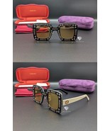 Gucci GG0780S 008 Designer Square Sunglasses for Women – Black &amp; Yellow - $684.25 CAD