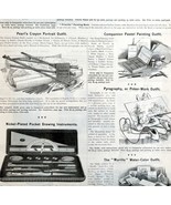 Artist Drawing Instruments Material 1897 Advertisement Victorian Full Pa... - £31.37 GBP