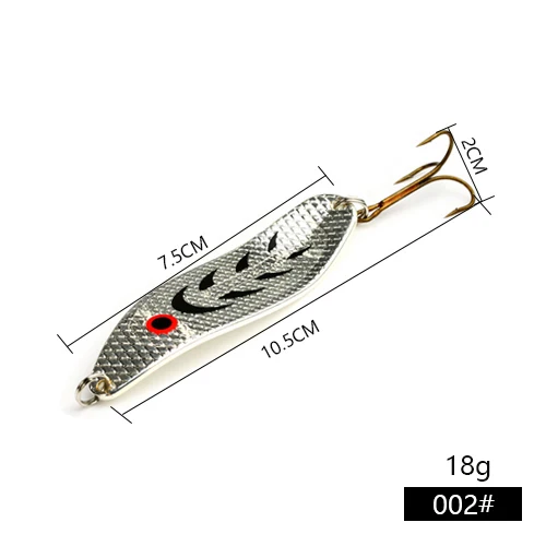 FISH KING Spinner Bait 1PC 8 Color Fishing Hook 18g-28g Fake Fishing hook Bass H - £24.94 GBP