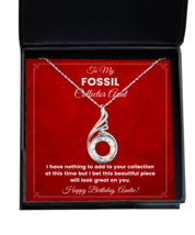 Fossil Collector Aunt Necklace Birthday Gifts - Phoenix Pendant Jewelry  - $49.95