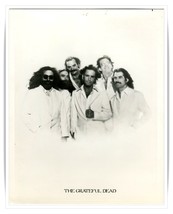 Grateful Dead Go to Heaven White Suits Press Photo Vintage 1980 9x7&quot; Kodak Paper - £39.97 GBP