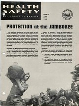 1953 Boy Scout Jamboree Health &amp; Safety Protection at the Jamboree Booklet - £17.08 GBP