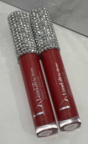 2 LimeLife by Alcone Perfect Lip Gloss - Love - 0.27 oz NWOB