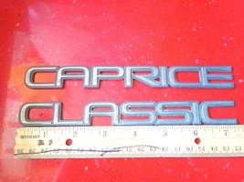 91 92 93 94 95 96 Chevrolet Caprice Classic—Side Door Nameplate Emblems - $12.59