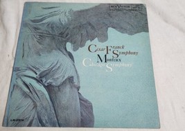 Cesar Franck Symphony Monteux Chicago Vinyl Record RCA Red Seal LP Album - £11.76 GBP
