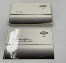 2006 Chevrolet Colorado Owners Manual Handbook Set OEM N02B54056 - $31.49