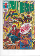 Pizza Hut Marvel Real Heroes ORIGINAL Vintage 1994 Marvel Comics Spiderman - £15.76 GBP