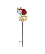 UNIQUE THERMOMETER GARDEN STAKE - LADY BUG - $34.64