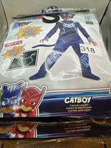 Toddler Boys PJ Masks Catboy Costume by Disguise, Size 3T-4T, New, Blue - £7.90 GBP