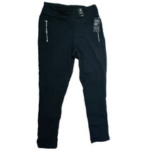 INC International Concepts Ponte-Knit Side-Zip Leggings Color Black Size X-Large - £16.27 GBP