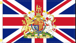 United Kingdom British Royal Family Uk Crest England Usa 3X5 Collector Flag 007 - £15.92 GBP
