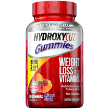 Hydroxycut Non-Stimulant Weight Loss Mixed Fruit Gummies, 90 CT, Caffeine Free.+ - £31.64 GBP