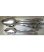 Set of 6 Spoons International Stainless SPRING LILY Design 3 regular 3 T... - £7.50 GBP