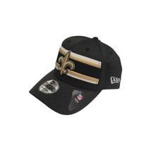 New Era New Orleans Saints 3930 Super Bowl LIII 2018 Flex Fit Hat Black S/M, M/L - £24.46 GBP
