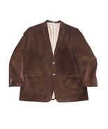 Saddlebred Mens Corduroy Sport Coat Blazer Jacket Heritage 2 Button Brow... - $720.01 MXN