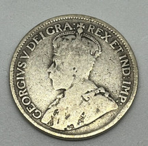 1919 Canadian 25 Cents Coin (Ungraded) Free Worldwide Shipping - £11.62 GBP