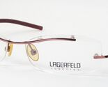 Karl Lagerfeld LUNETTES 4059 33 Light Plum UNIQUE RARE EYEGLASSES 53-15-... - $196.02