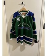 MENS Medium Mackenzie Mountaineers #96 Lace-Up Hockey Jersey Game Used - $54.14 CAD