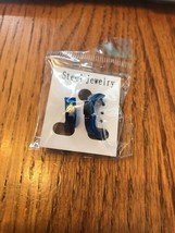 Fashion Ear Studs Earrings Blue Ships N 24h - $12.60