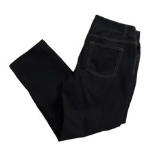 Tahari stretchy ankle Capri jeans Women’s Size 8 Dark Rinse - £19.46 GBP