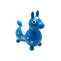 Gymnic / Rody Inflatable Hopping Horse, Blue, Made from soft, super stro... - £87.72 GBP