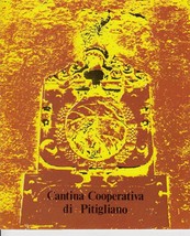 Vintage Cantina Cooperativa Di Pitigliano Prodotto Brochure 1970s - £23.55 GBP