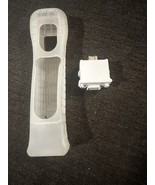 White Motion Plus Adapter w Sleeve OEM NINTENDO WII - $9.99