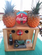 Great Collectible COCA COLA Wood Bird House-..........SALE - $48.51