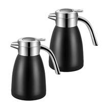 SOGA 2X 1.8L Stainless Steel Insulated Vacuum Flask Coffee Water Jug The... - £70.46 GBP