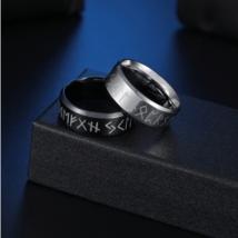 Viking / Nordic Double Letter Rune Ring - £9.99 GBP