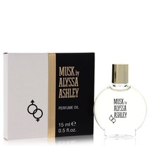 Alyssa Ashley Musk Perfume By Houbigant Perfumed Oil 0.5 oz - £28.06 GBP