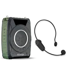 Bluetooth 5.0 Voice Amplifier With Wireless Mic Headset, Waterproof Pers... - £133.28 GBP