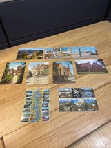 Vintage Lot of 9 Windmill Germany Travel Souvenir Postcard KG JD - £11.74 GBP